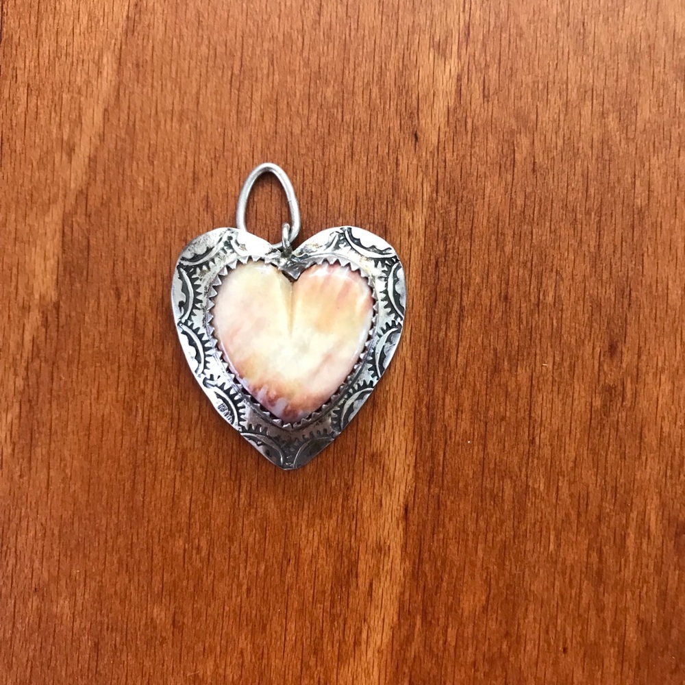 Vintage heart pendant